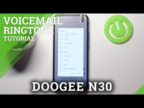 How to Change Voicemail Notification Sounds in DOOGEE N30 – Customize Sounds