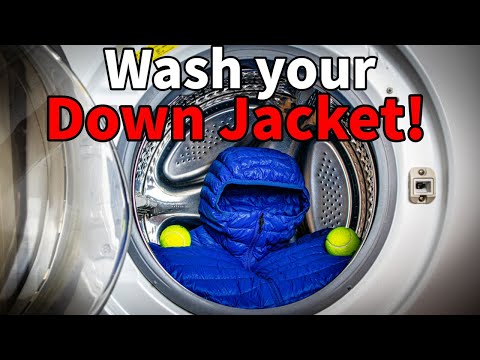 How to Wash a Down Jacket | 5 Simple Steps |