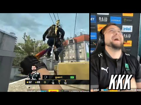 CLARAMENTE O GUERRI MERECE UM TIME MELHOR, OPERADO | FURIA vs ENTROPIQ | GAULES