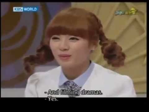 [eng] Secret Hyosung likes 4minute + Hyuna (music) - pls read info 전효성