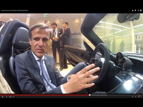 Thumbnail for Inside Porsche 918 Spyder with Michael Mauer by Michael Mauer