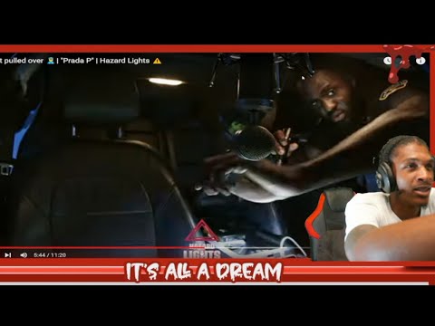 DREAM REACTS TO We get pulled over 👮| "Prada P" | Hazard Lights ⚠️ | WOW L COPS