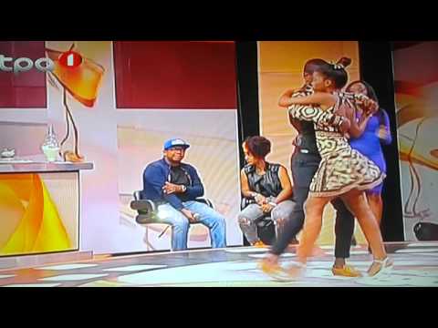 Adilson Maíza e Telma Andre no Domingo á Mwangole