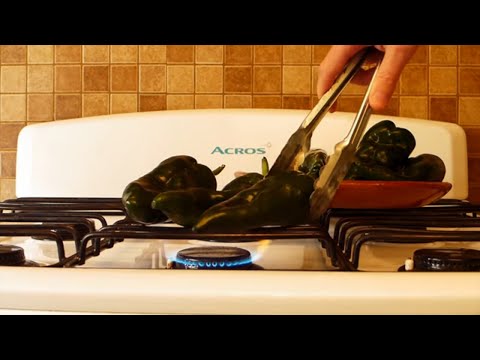 How to Roast Poblano Peppers | Mexican Cooking Tips