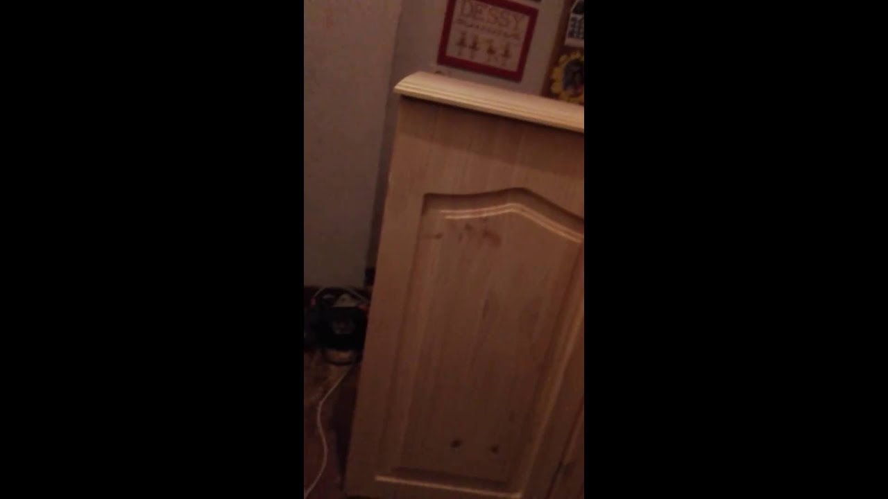 Proyecto mueble estante puertas cocina rústica