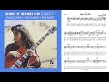 "Look to the Sky"  - Emily Remler (Jazz Guitar Transcription)