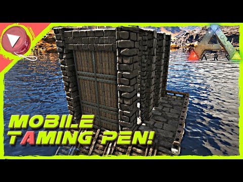 How to Build: Mobile Taming Pen | Ark: Survival Evolved Gameplay (PC)