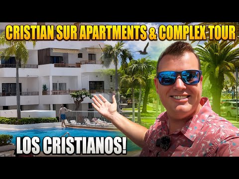 Cristian Sur Holiday APARTMENTS & COMPLEX TOUR in Los Cristianos Tenerife- VERY POPULAR ☀️