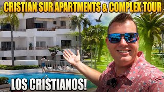 Cristian Sur Holiday APARTMENTS & COMPLEX TOUR in Los Cristianos Tenerife- VERY 