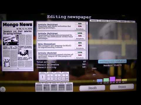 MongoTV_4013 - Mongo Games - Part 42 - News Tycoon - Mongo News