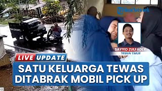 Diduga Sopir Pick Up Mabuk, CCTV Rekam Mobil Tak Terkendali hingga Tewaskan 2 Orang di Gowa Sulsel