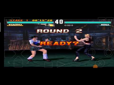 Tekken 3 | Xiaoyu Vs Nina Fight Short Gaming Video Episode 1 Stage 1| Tekken