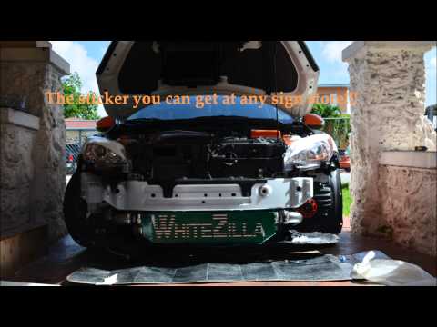 Mazdaspeed 3 Cobb intercooler paint