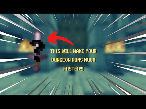How to make your dungeon runs A LOT faster Hypixel Skyblock