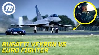Top Gear : Bugatti Veyron vs Euro Fighter - Top Ge
