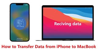 How to transfer data from iPhone to MacBook without cable | MacBook Air | MacBook Pro