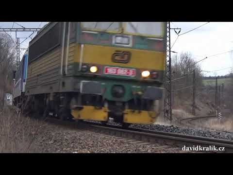 Train / Zug / Vlak - "Pershing (Peršing)" - Elektrická lokomotiva řady 163