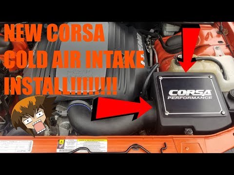 NEW CORSA COLD AIR INTAKE INSTALL!!!! | Car Vid #14