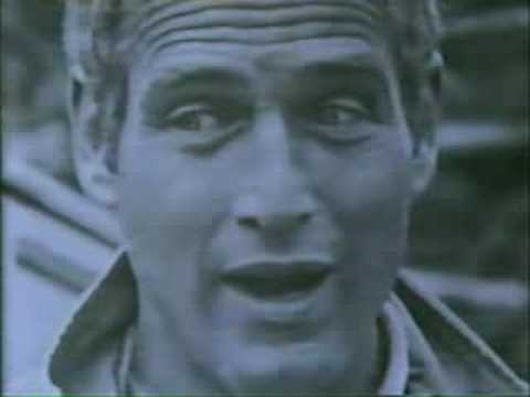 Paul Newman as race car driver