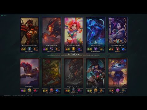 League of Legends -- Normal Draft SR - Splendid Staff Nami Support with Midknight Hunt as ADC