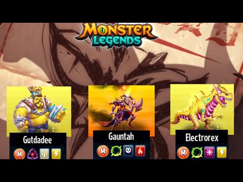 Monster Legends - New Bounty Hunt And New Mythic Monsters Gutdadee , Electrotex And Gauntah