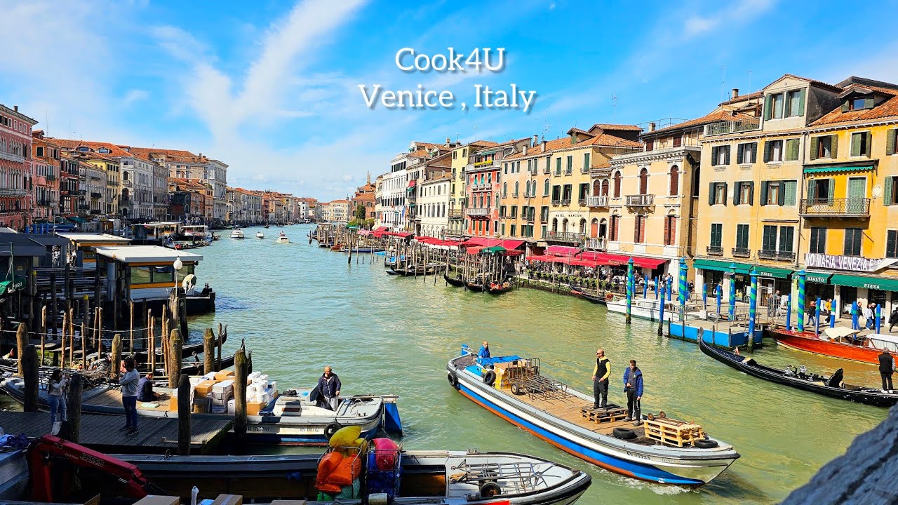 Join us for a captivating walking tour of the iconic Rialto Bridge in this video.