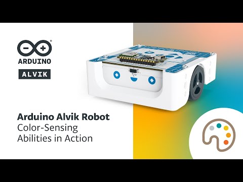 Arduino Alvik's Color-Sensing Abilities in Action