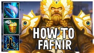 HOW TO PLAY FAFNIR SUPPORT IN HIGH ELO - Grandmaster Ranked Conquest