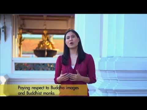 Buddhism Today-Paying respect to Buddha and Buddhist monks