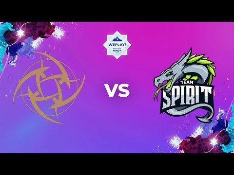 Ninjas in Pyjamas vs Team Spirit - Map1 | Ru-VODs | WePlay! Bukovel Minor 2020