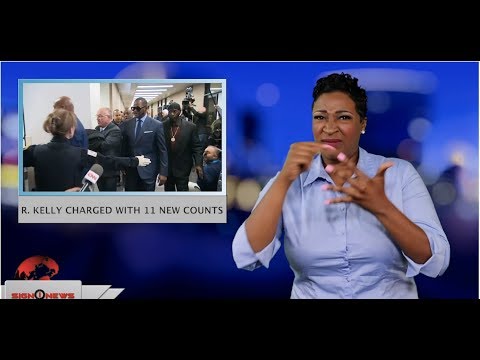 R. Kelly charged with 11 new counts (ASL - 5.31.19)