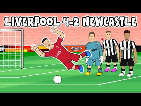 JOTA FOUL or DIVE? Liverpool 4-2 Newcastle United (Goals Highlights Salah Gakpo Jones 2023)