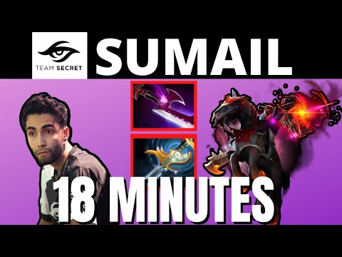 TEAM.SECRET SUMAIL CHAOS KNIGHT ARMLET + ECHO SABER - DOTA 2 7.31B PRO GAMEPLAY