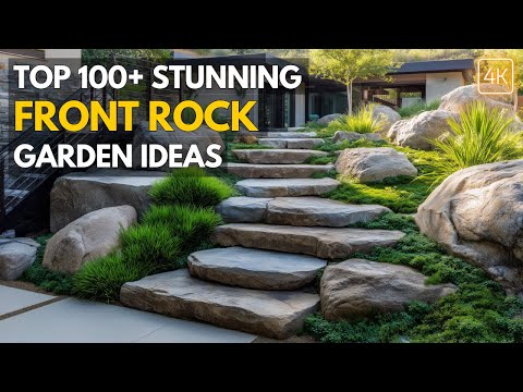 Top 100+ Stunning Front Yard Rock Garden Ideas | Easy DIY Landscaping Inspiration