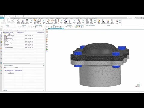 How to apply preloads to a bolt model in Simcenter with Nastran solution 402