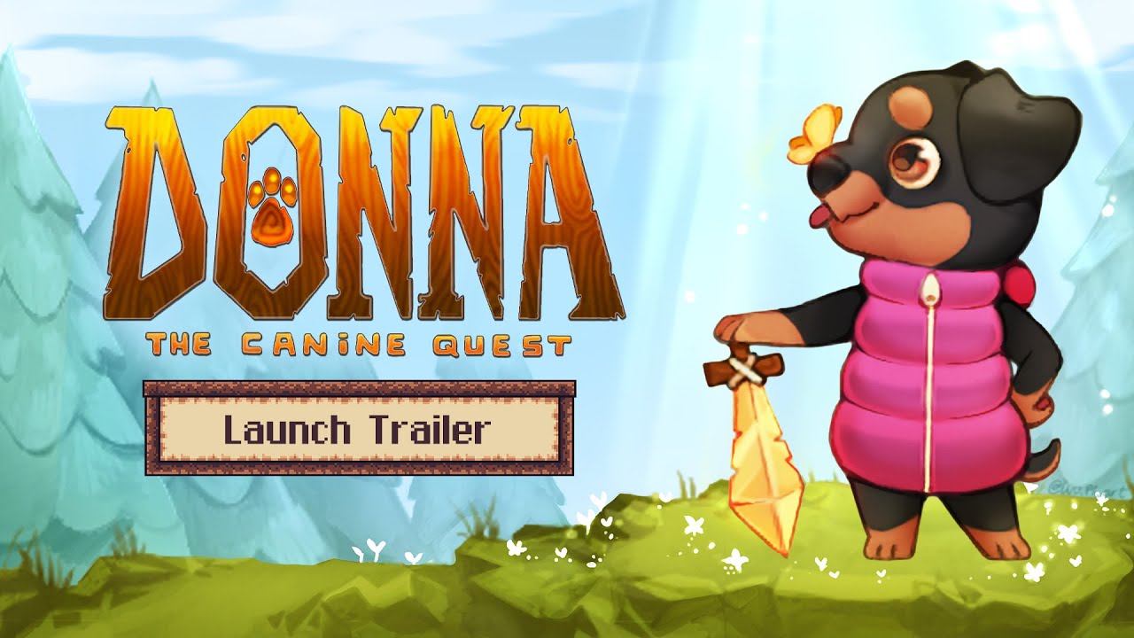 Donna: The Canine Quest | Launch Trailer | indie.io