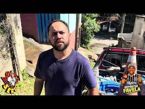 VEREADOR VITÃO DO POVO FISCALIZA DESPERDÍCIO DE ÁGUA DA SABESP NA FAVELA DOS BRANCOS NO ESCADÃO