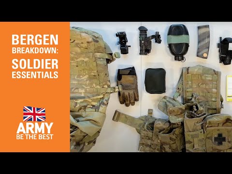 Army Life Unpacked: Bergen Breakdown – Soldier Essentials