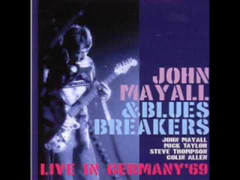 John Mayall & The Bluesbreakers With Mick Taylor - May 21, 1969 - Die Glocke - Bremen, Germany
