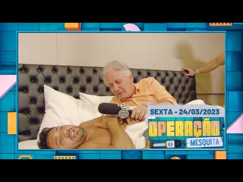 Operação Mesquita 24/03/2023 - Otavio acorda Tirulipa no Domingo Legal Especial