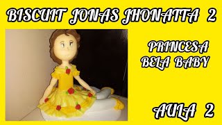 🌹Como fazer Princesa Bela Baby 🌳 ( AULA 2 Revestindo as pernas e fazendo os Sapatos ).