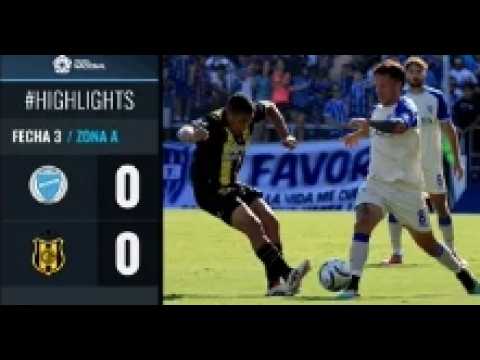Godoy Cruz 0-0 Deportivo Madryn. Fecha 3. Primera Nacional