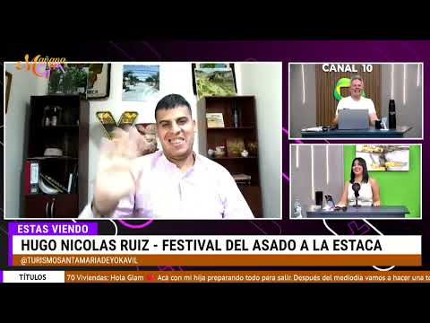HUGO RUIZ comenta el FINDE LARGO que se viene en SANTA MARIA