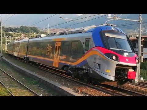 Regionale 5595 Sapri - Cosenza - Etr 104-58 a Sapri 07-10-2023