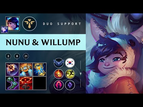 Nunu & Willump Support vs Thresh - KR Diamond Patch 25.22