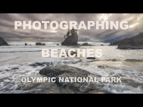 Photographing the Beaches of Olympic National Park, ASMR, Sounds Of Photography, 4K