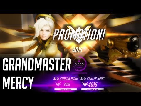 [Overwatch] 4015 Grandmaster Mercy Main in Solo Queue