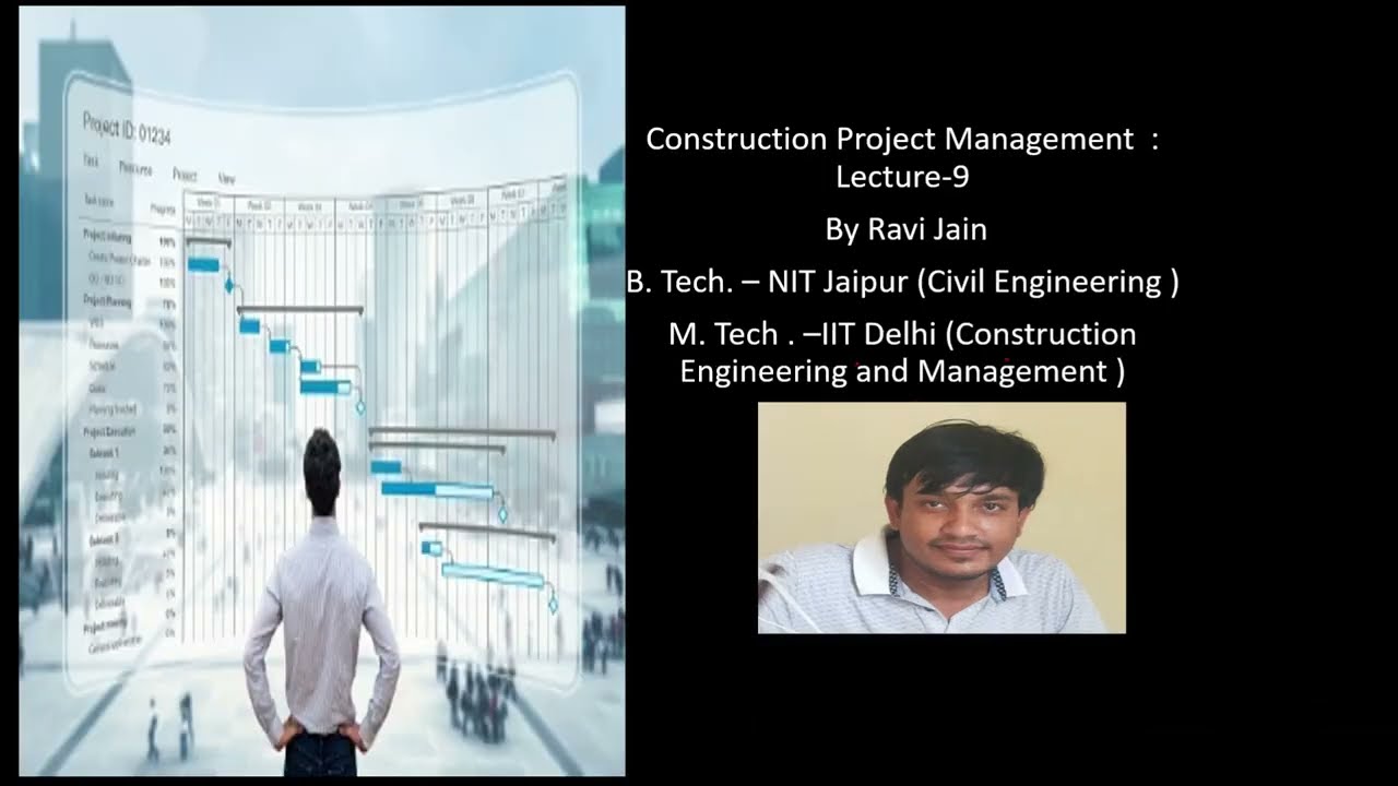 Construction Project Management –L 9(Time Computations on Network Diagram  ) I Critical path