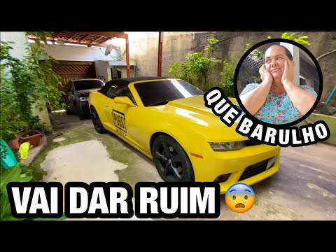 TIREI O ESCAPE DO CAMARO SEM O TOGURO SABER