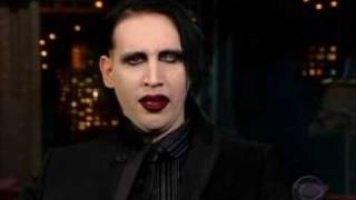 Marilyn Manson on Letterman 2003